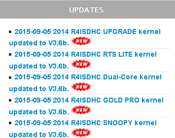 Kernel r4i sdhc gold